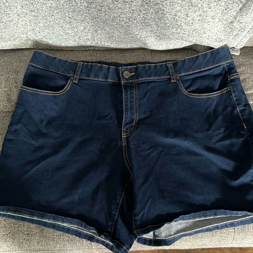 Plus Denim shorts